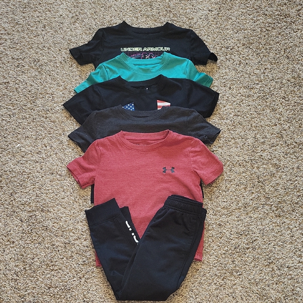 Little Boys' Size 4 Under Armour Bundle